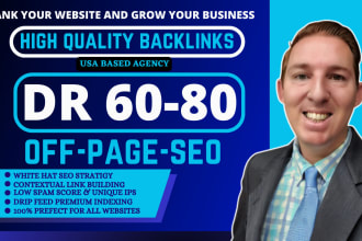 rank your website with high DR contextual dofollow SEO backlinks white hat links