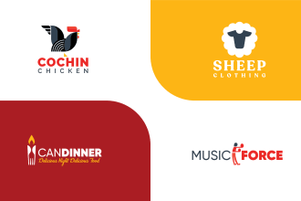 do modern minimalist timeless logo design with copyrights