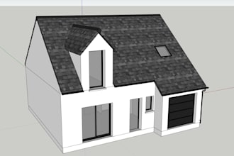 make 3d model of your house with sketchup