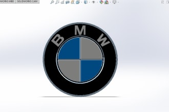 do 3d modeling,logo designs,stl step file for 3d printing on fusion 360
