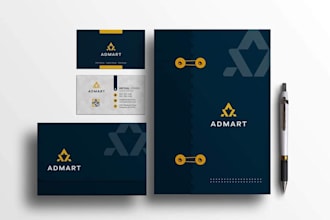 design modern minimalist and luxury logo with brand identity