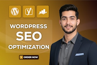 optimize your wordpress website with rank math or  yoast seo