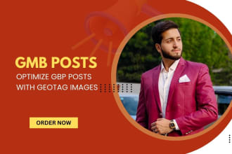 do gmb posts with geotag images for google map 3 pack