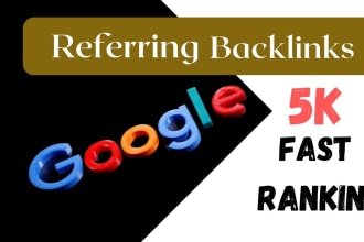build unique referring domains backlinks for website ranking