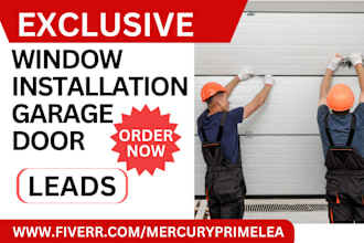 generate window installation leads garage door locksmith auto tint landing page