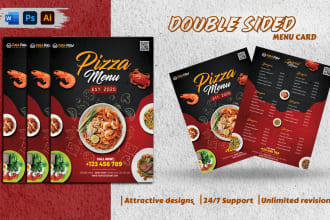 design editable restaurant menu cards and eye catching digital menu boards