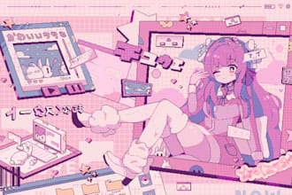 do pixel art anime characters