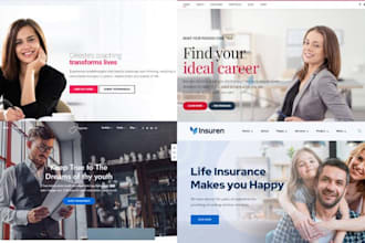 create life coaching, online coaching, consulting, and recruitment website
