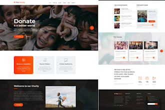 design nonprofit website charity ngo 501c3 non profit donation give wp website