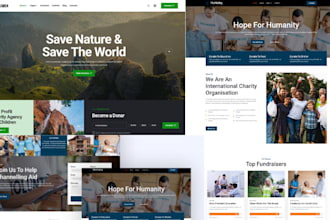 create a nonprofit, crowdfunding, 501c3 website, charity, donation website