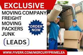 generate moving leads freight moving company movers shipping moving landing page