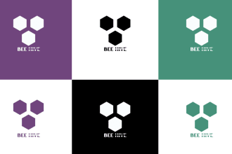 do a abstract logo with brand license