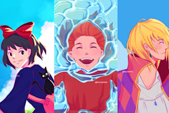 draw beautiful anime art