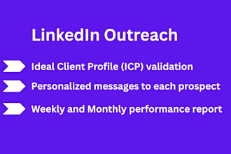 do personalized linkedin outreach to generate warm leads