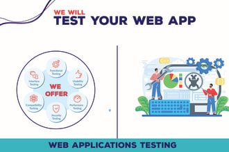 be expert manual QA tester for websites, web apps admin dashboards