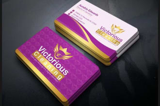 do 2 professional business card design or name card design