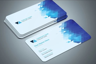 create business card design within 8 hours
