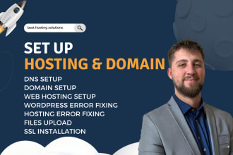 setup web hosting on bluehost godaddy hostinger blueberry