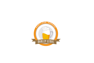 do traditional nice barley legal craft beer logo