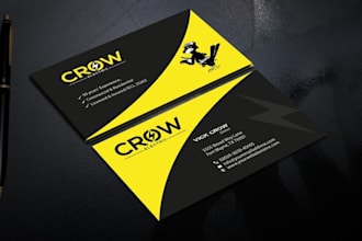 design creative and professional business card design
