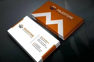 design creative and professional business card design