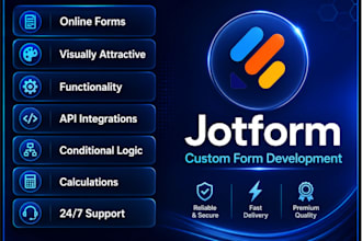 create jotform and google form or online survey form