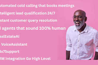 setup ai phone agent for cold calling  book appointment, ask qualify questions