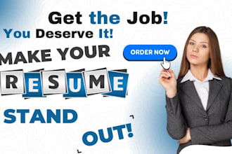 deliver a 12 hour professional resume writing service
