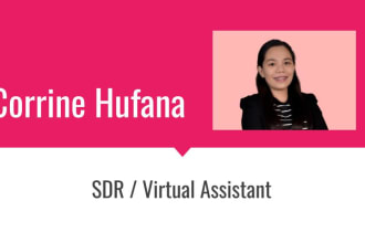 be your virtual assistant and sdr