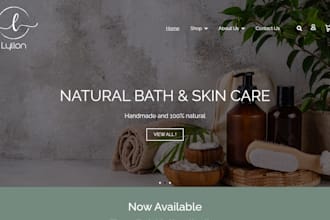 build responsive ecommerce website