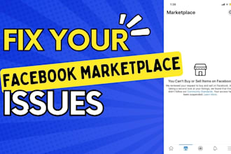 fix facebook marketplace issues and restore your access