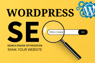 do professional onpage SEO and wordpress website ranking