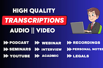 transcribe audio to text, video transcription, podcast, youtube transcript