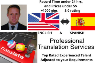 translate spanish to english and english to spanish