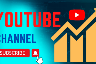 make attractive youtube thumbnail in illustration style