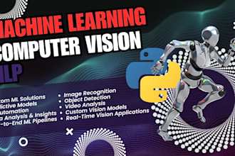 do python projects on ml nlp and image recognition