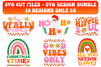 do retro groovy svg design, svg, cut files, png, pdf, eps, dxf, bundle design