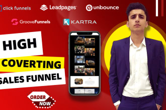 build clickfunnels sales funnels, clickfunnels landing page in click funnels 2 0