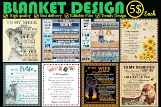 do hooded, quilt, fleece blanket designs for you