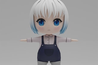 3d modeling characters with any style