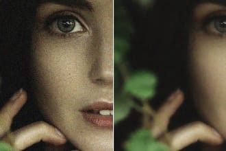 remove noise, grain, and dust from your images