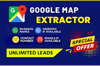 provide google map scraping software for b2b lead generation