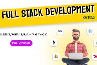 build scalable full stack web apps with mern, lamp or mevn stack
