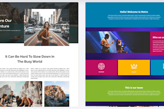 create custom page design on shopify