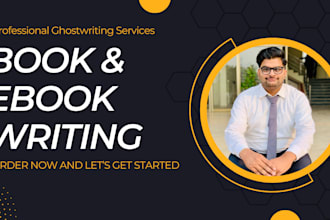 be your nonfiction ebook writer, ghostwriter or book writer