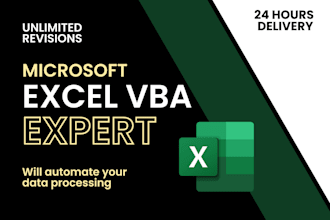 do excel vba, macros, formulas and automation