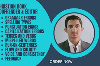 be your christian book editor
