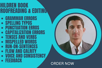 edit children books professionally