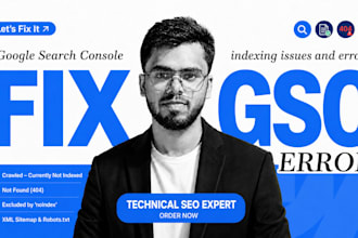 setup or fix google webmaster tools search console errors