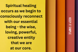 be your spiritual advisor and intuitive healer